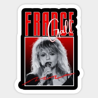 France gall///original retro Sticker